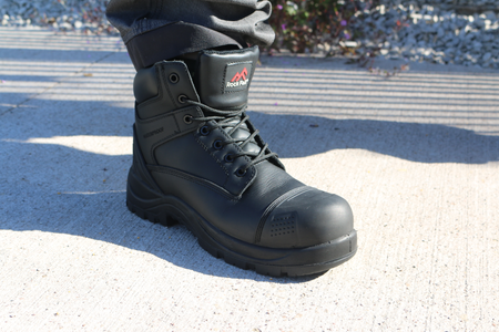 Rock Fall Slate Black Wide Fitting Safety Boot: Model No.RF460