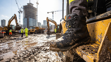 Rock Fall RF505 Talos ESD Waterproof Large Size Safety Boot: Model No. RF505