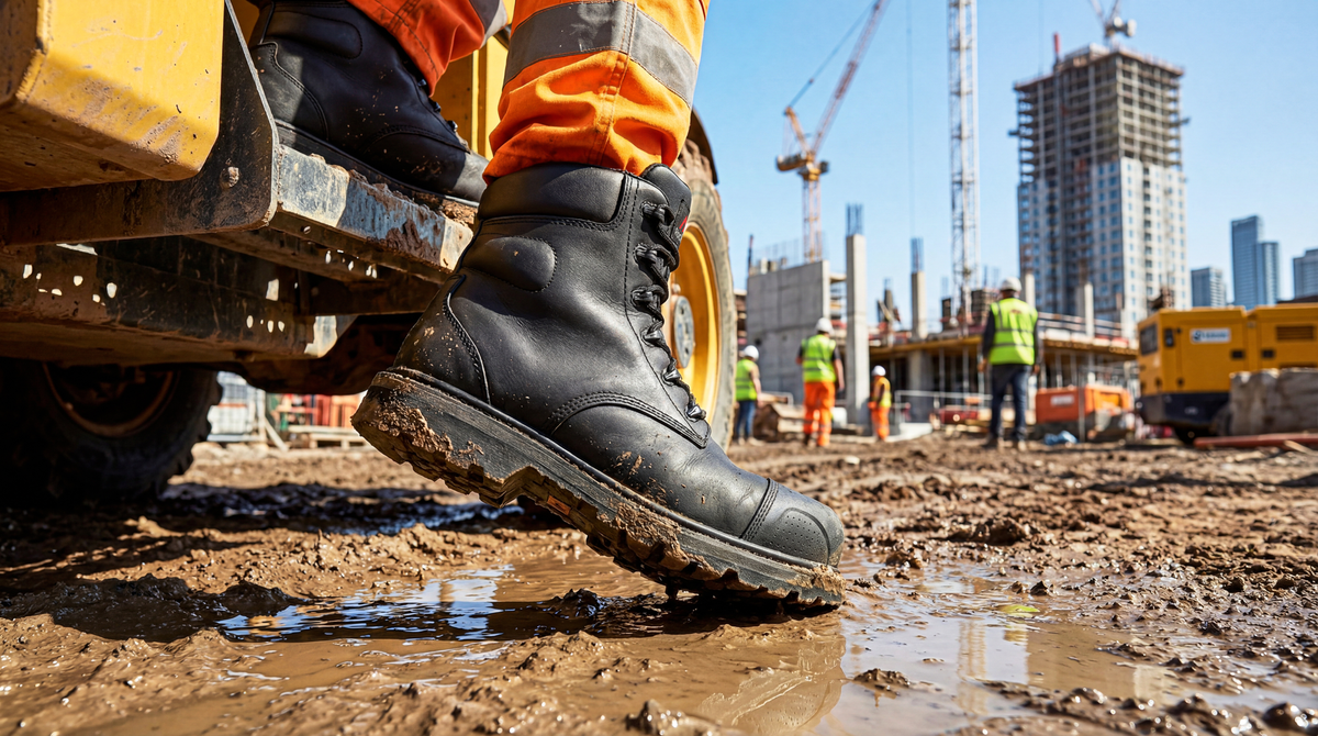 Rock Fall RF505 Talos ESD Waterproof Large Size Safety Boot: Model No. RF505