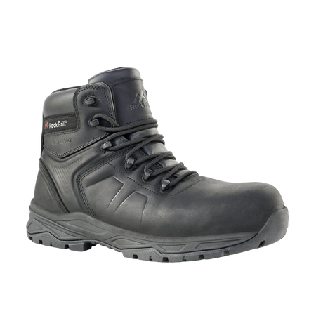 Rock Fall RF580 Calgary Black Waterproof Safety Boot: Model No. RF580