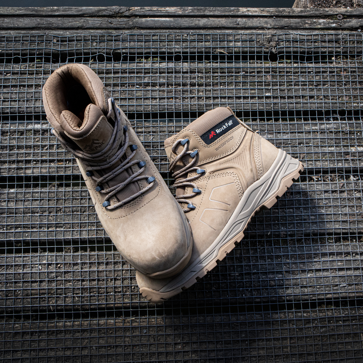 Rock Fall RF590 Toronto Stone Waterproof Safety Boot: Model No. RF590