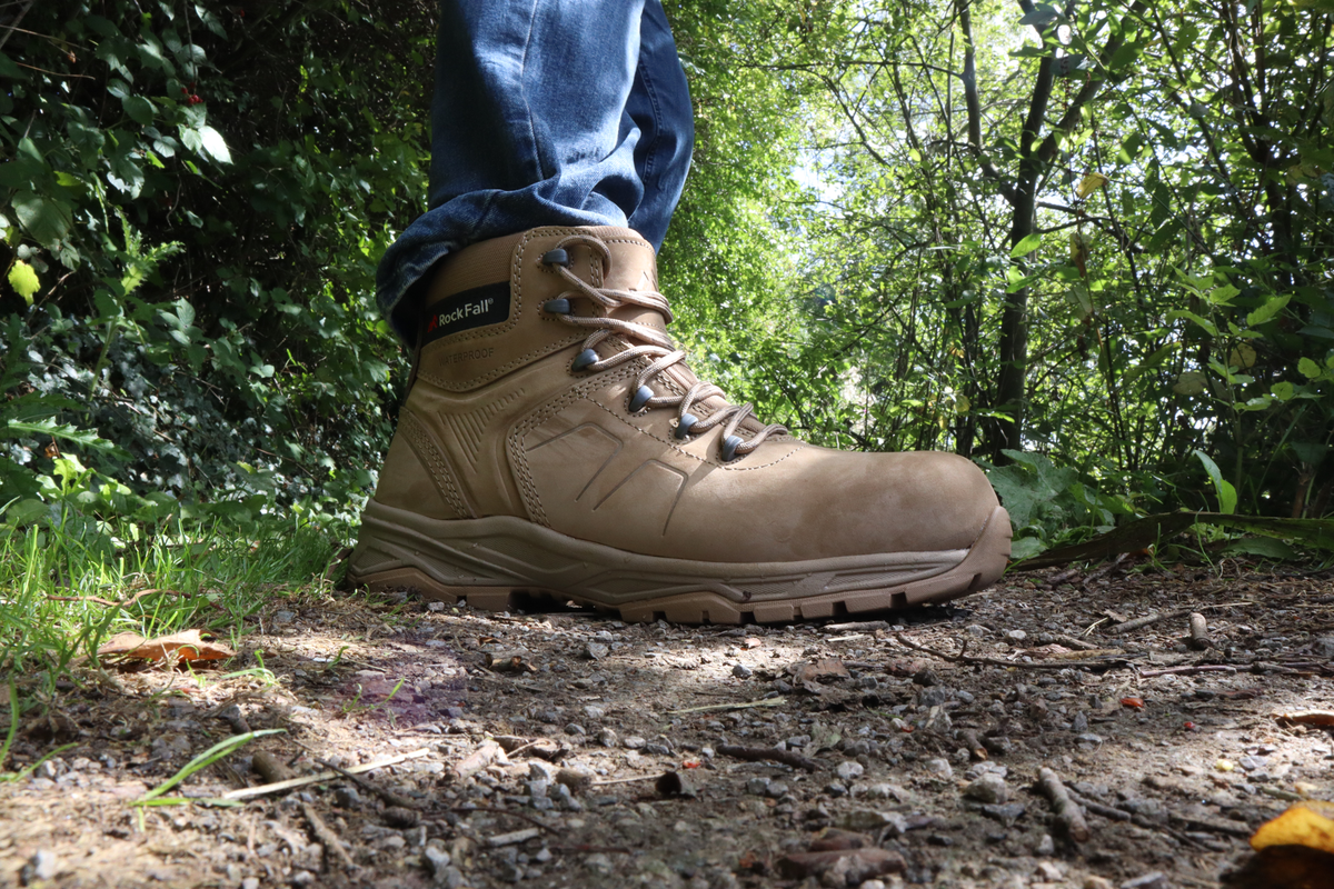 Rock Fall RF590 Toronto Stone Waterproof Safety Boot: Model No. RF590