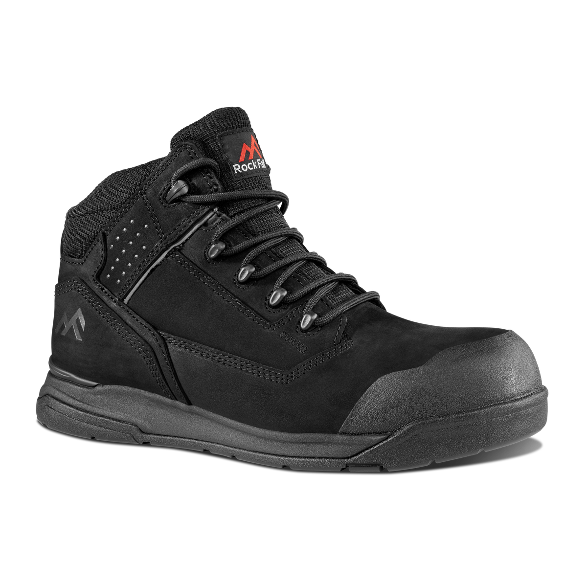 Rock Fall RF620 Anaheim Black Waterproof Safety Boot: Model No. RF620