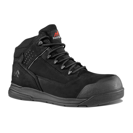 Rock Fall RF620 Anaheim Black Waterproof Safety Boot: Model No. RF620