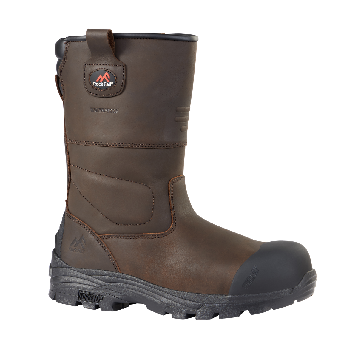 Rock Fall Texas Brown Rigger Boot: Model No.RF70