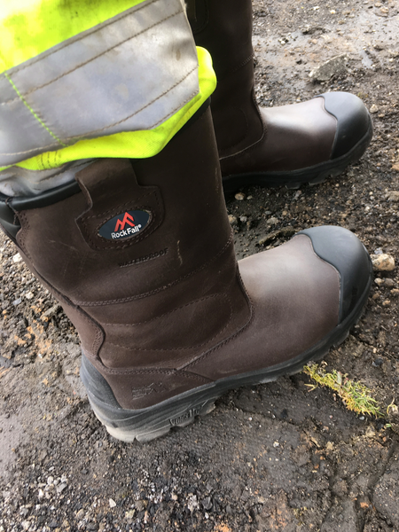 Rock Fall Texas Brown Rigger Boot: Model No.RF70