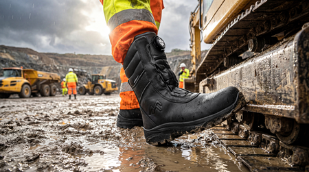 Rock Fall RF710 Magma High Leg Internal Metatarsal Waterproof BOA Safety Boot: Model No. RF710