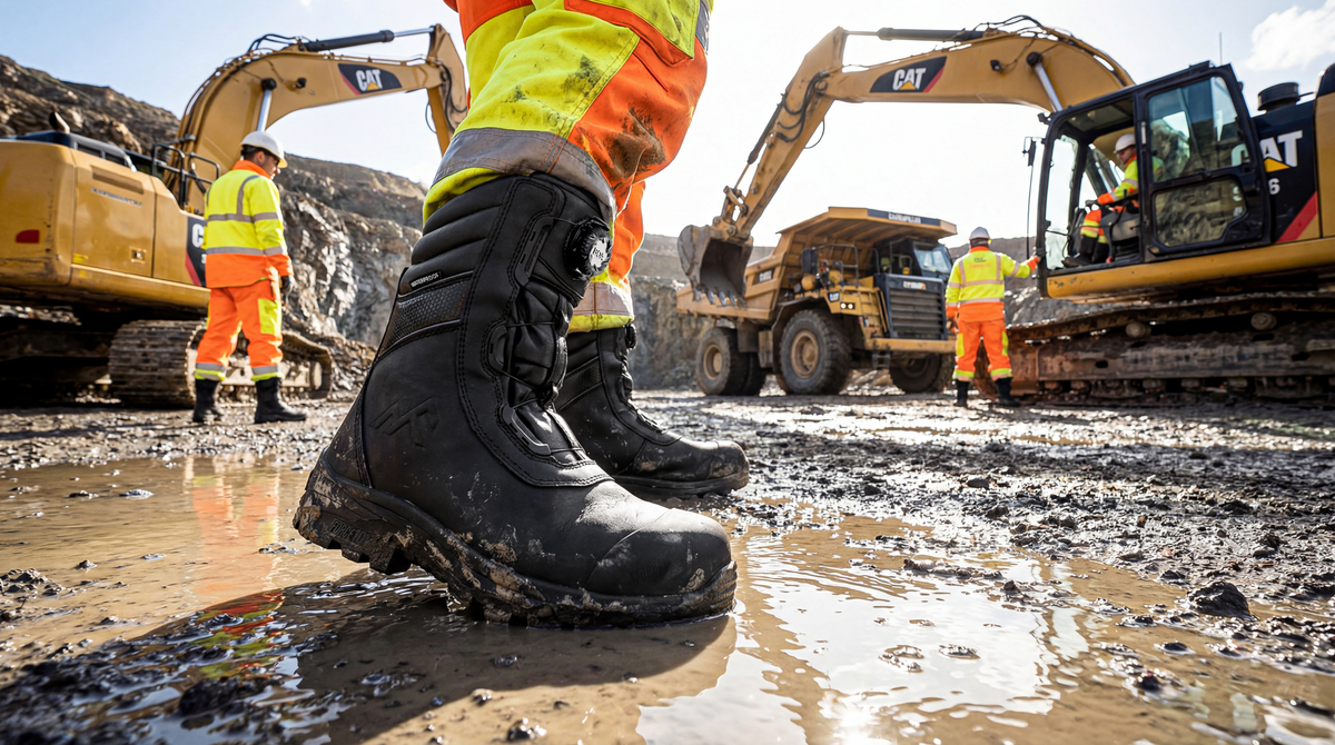 Rock Fall RF710 Magma High Leg Internal Metatarsal Waterproof BOA Safety Boot: Model No. RF710