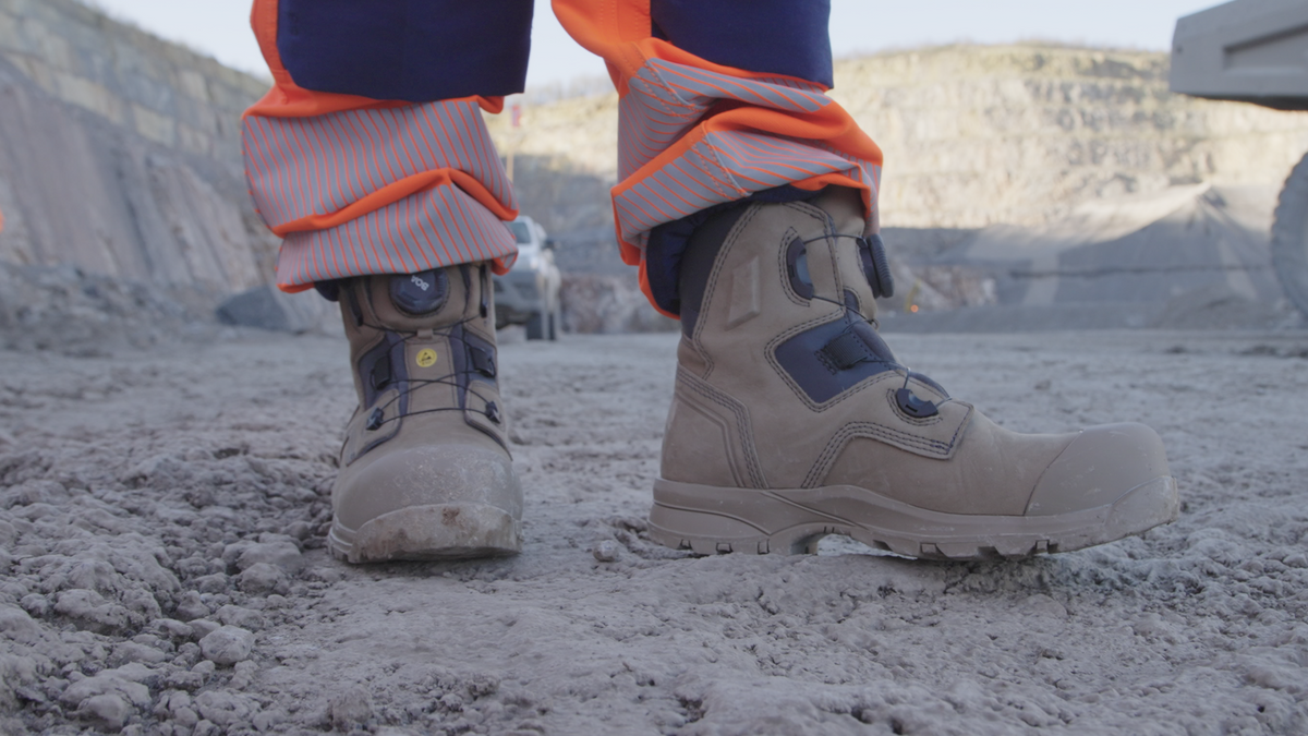 Rock Fall RF720 Hurricane Stone Waterproof ESD BOA Women's Safety Boot: Model No. RF720