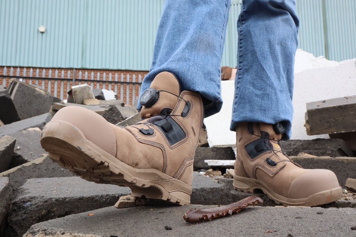 Rock Fall RF720 Hurricane Stone Waterproof ESD BOA Women's Safety Boot: Model No. RF720