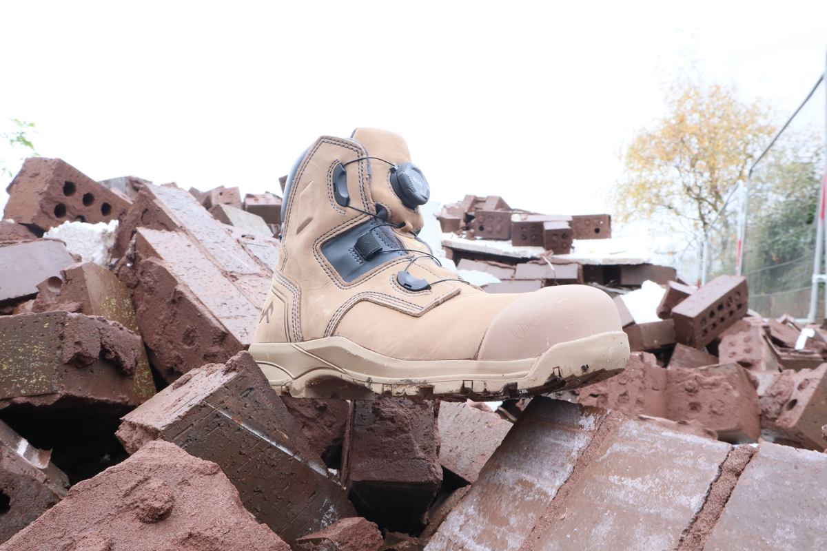 Rock Fall RF720 Hurricane Stone Waterproof ESD BOA Women's Safety Boot: Model No. RF720