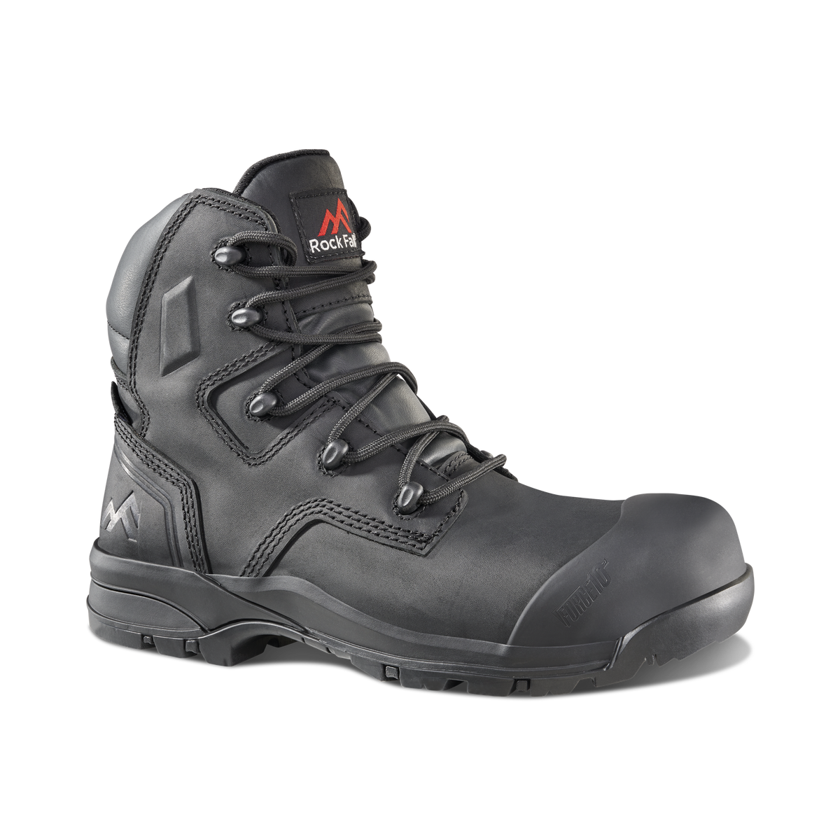 Rock Fall RF725 Carbon Black Waterproof ESD Women's Safety Boot: Model No. RF725
