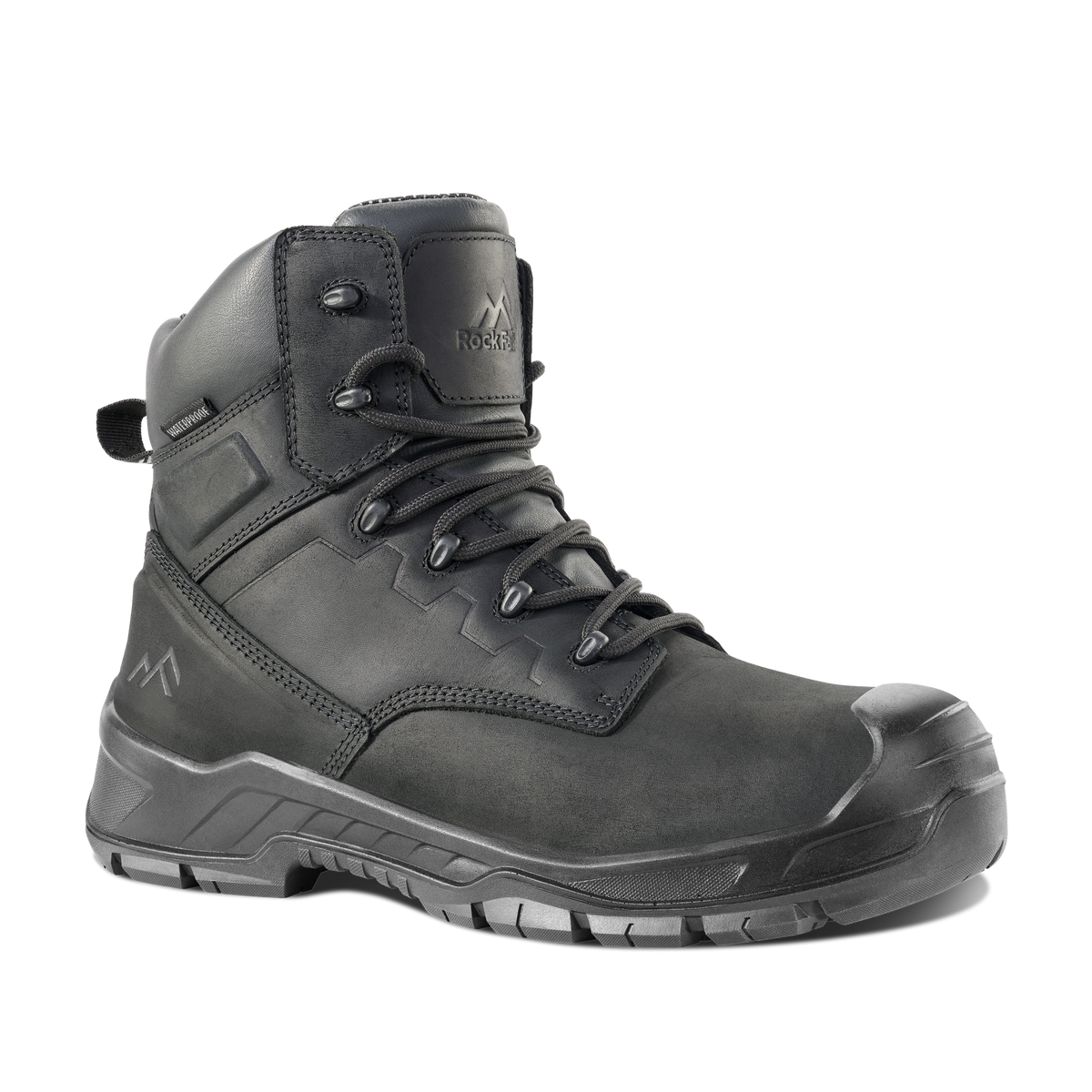 Rock Fall RF740 Salem Black Waterproof Safety Boot: Model No. RF740
