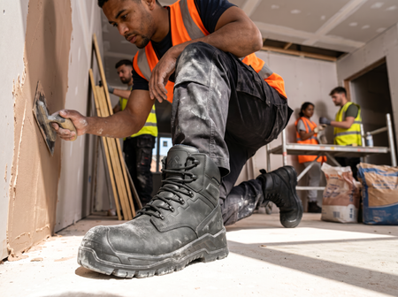 Rock Fall RF740 Salem Black Waterproof Safety Boot: Model No. RF740