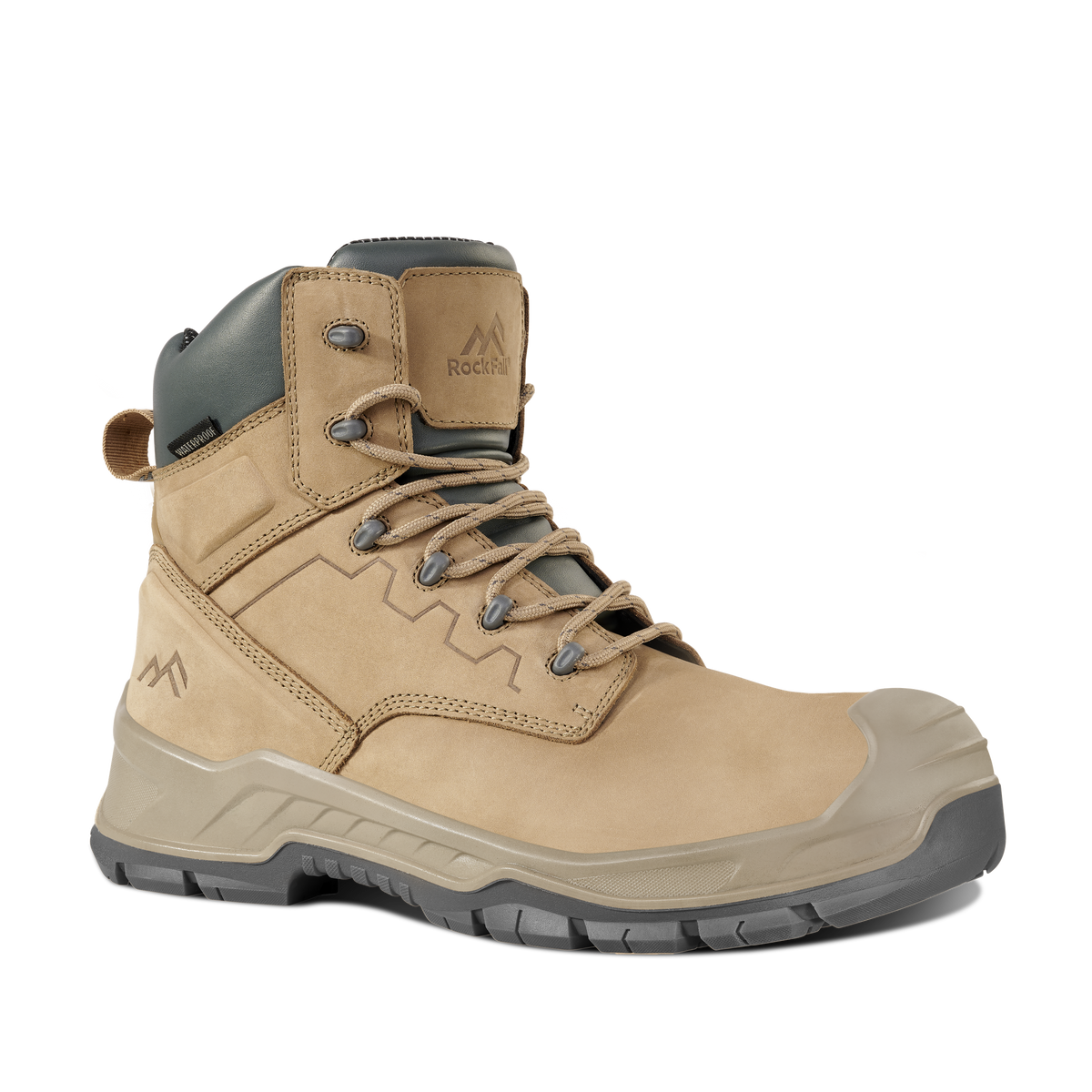 Rock Fall RF741 Oakridge Stone Waterproof Safety Boot: Model No. RF741
