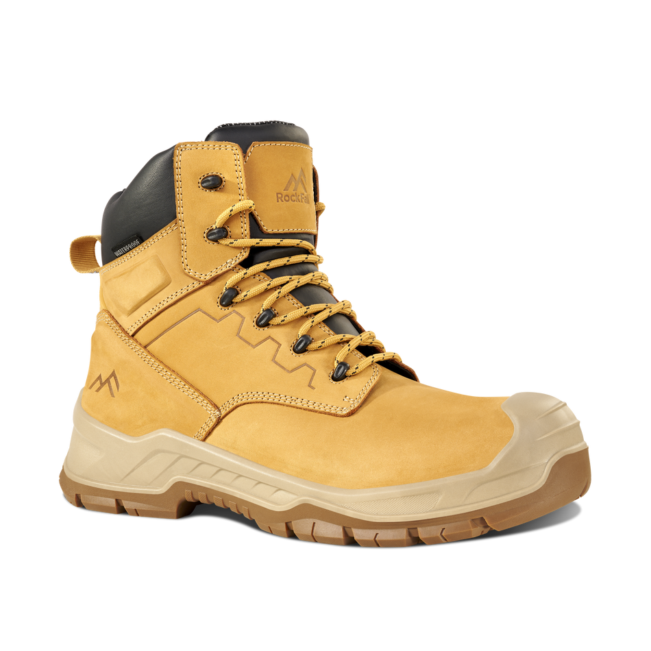 Rock Fall RF742 Colton Honey Waterproof Safety Boot: Model No. RF742