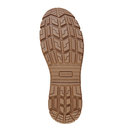 Rock Fall RF752 Hampton Honey High Leg Waterproof Safety Boot with Side Zip: Model No. RF752