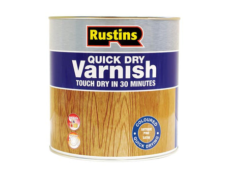 Quick Dry Colour Varnish Satin Mahogany 250ml