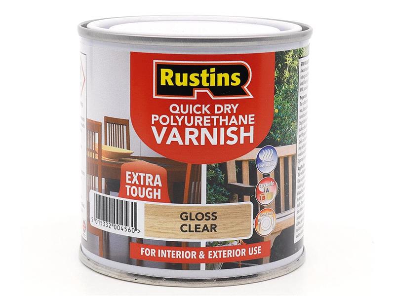 Quick Dry Polyurethane Varnish Gloss Clear 1L POGCW1000