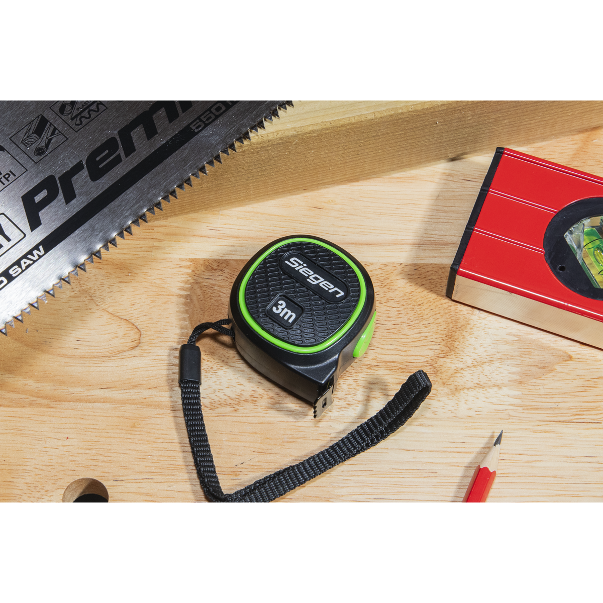 Sealey Metric/Imperial Auto Lock Tape Measure 3m(10ft) x 16mm Model No-S01327