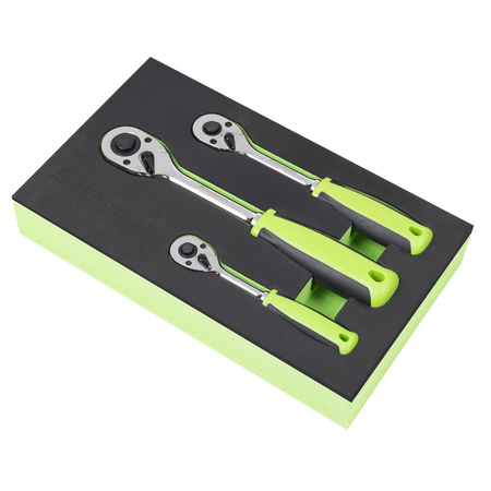 Sealey Ratchet Wrench Set 3pc Model No-S01331