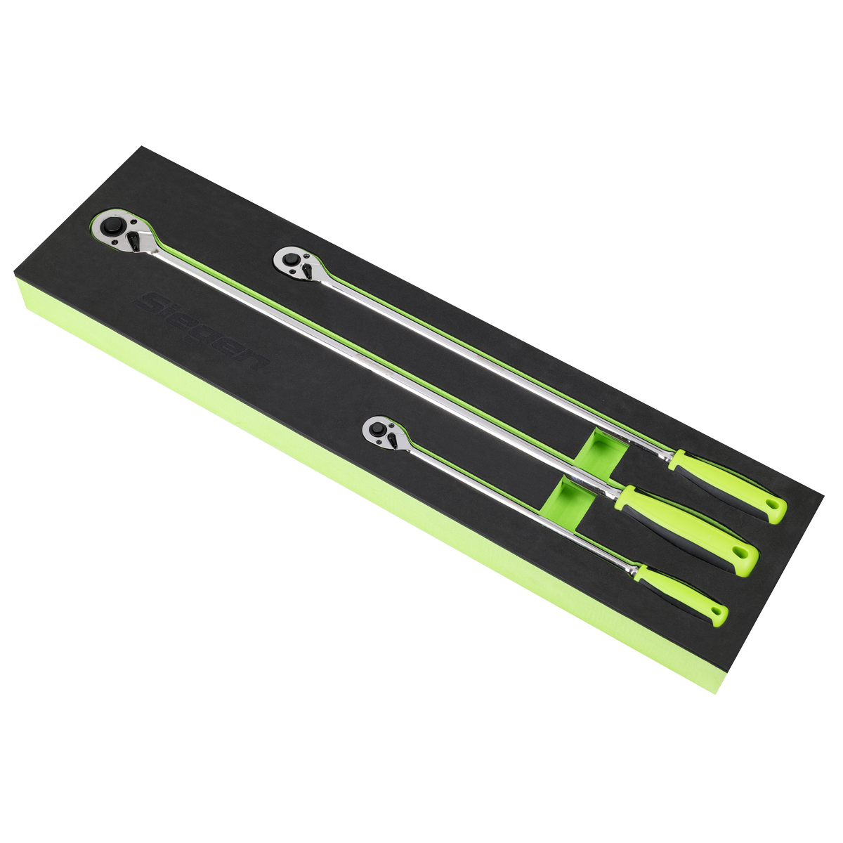 Sealey Extra-Long Ratchet Wrench Set 3pc Model No-S01332