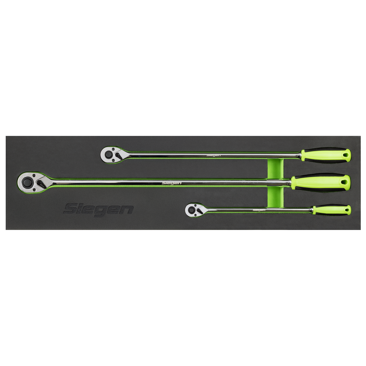 Sealey Extra-Long Ratchet Wrench Set 3pc Model No-S01332