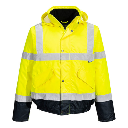 Hi-Vis 2-Tone Bomber Jacket - Style PW- S266