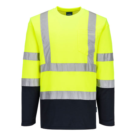 Hi-Vis Two-Tone T-Shirt L/S - Style PW- S280