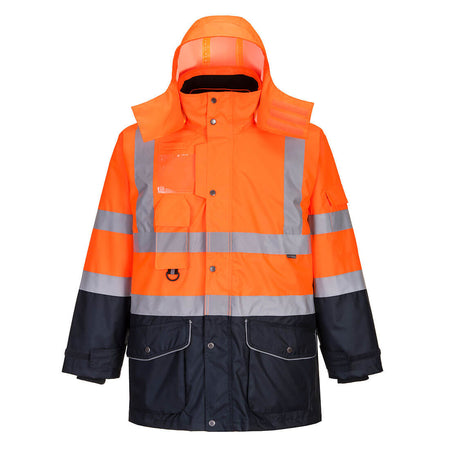 Hi-Vis 7in1 Contrast Jacket - Style PW- S426