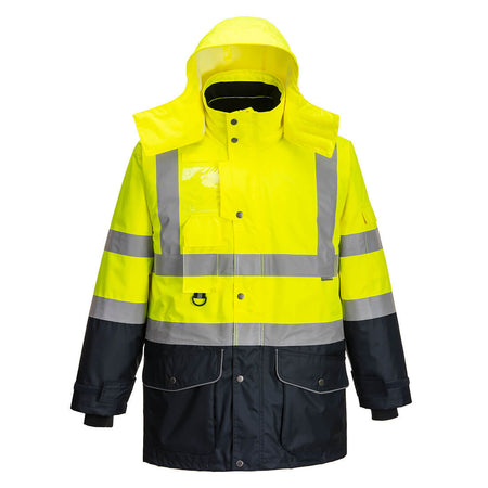Hi-Vis 7in1 Contrast Jacket - Style PW- S426