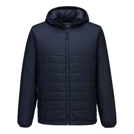 Professional Hooded Insulated Baffle Jacket