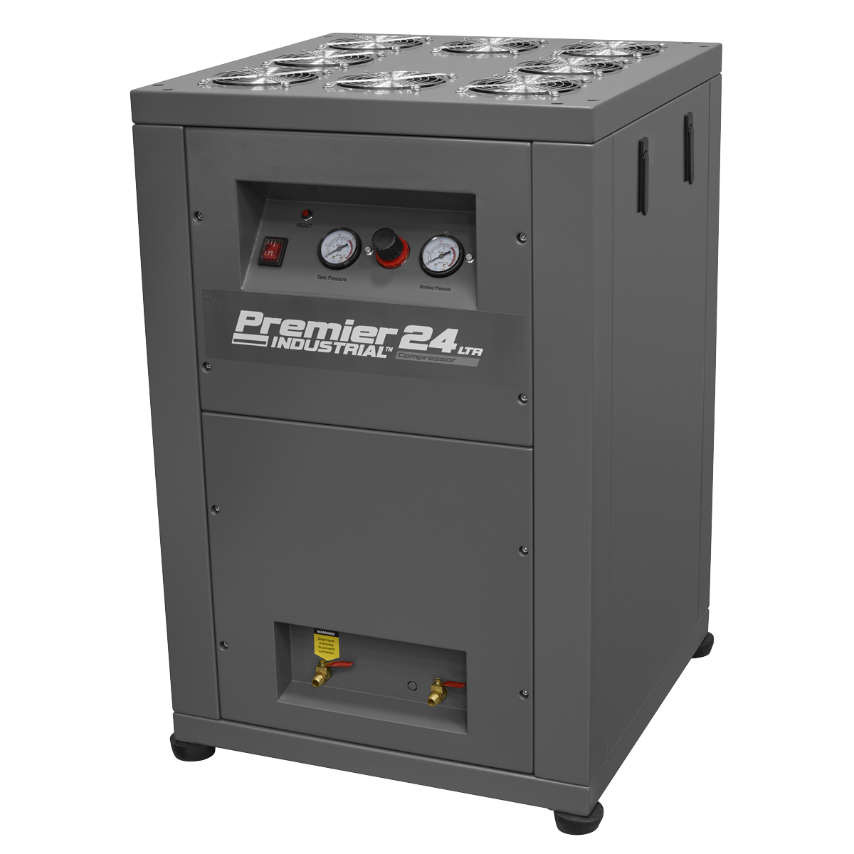 Sealey 24L Oil Free Low Noise Direct Drive Air Compressor 3hp Model No-SAC01VLN