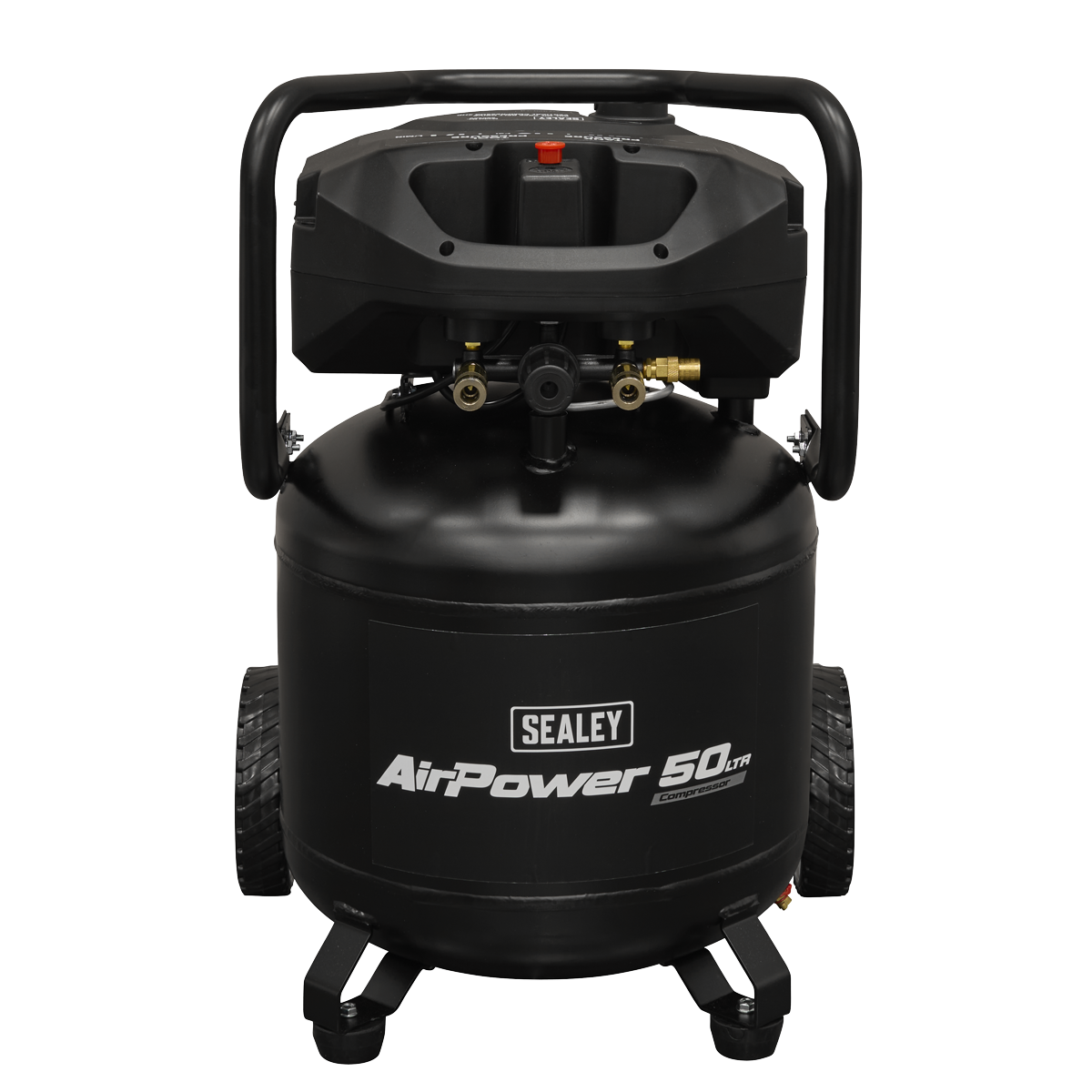 Sealey 50L Oil Free Belt Drive Vertical Compressor 2hp Model No-SAC50V