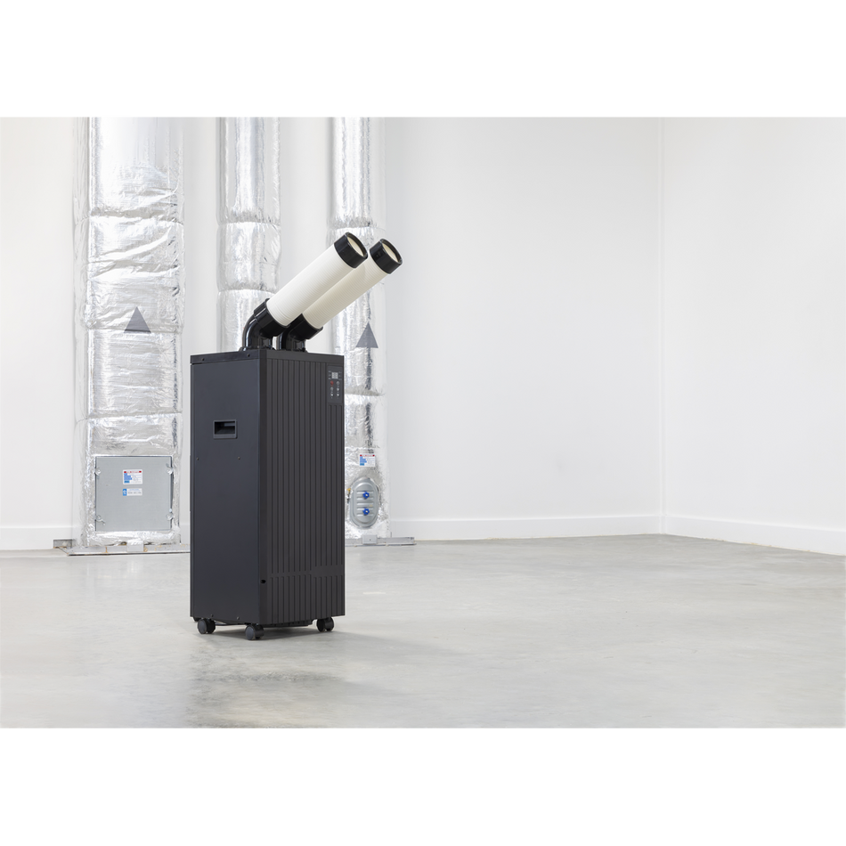 Sealey Industrial Spot Cooler Air Conditioner/Dehumidifier/Air Cooler 8,500Btu/hr (2.5kW) Model No-SAC8500