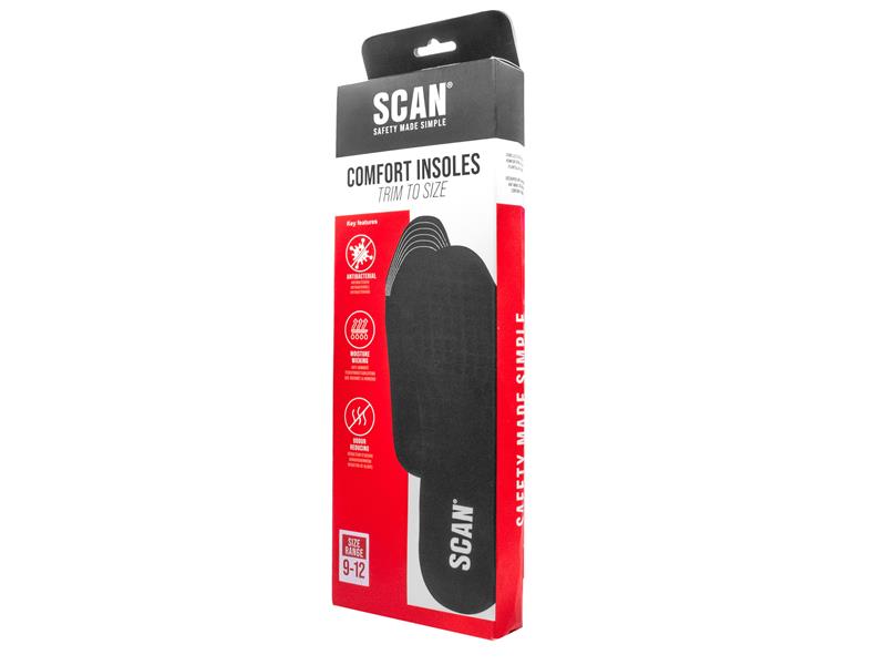 Scan 1 Pair of Insoles - UK Size 9-12