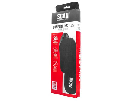 Scan 1 Pair of Insoles - UK Size 9-12
