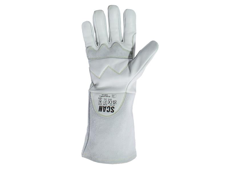 Premium Leather Welding Gloves - XL (Size 10)