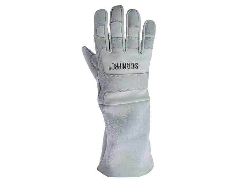 Premium Leather Welding Gloves - XL (Size 10)