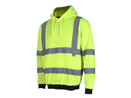 Hi-Vis Hoodie Yellow - XXL