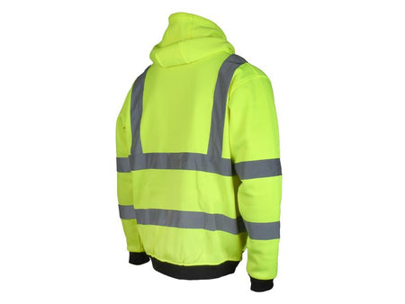 Hi-Vis Hoodie Yellow - XXL
