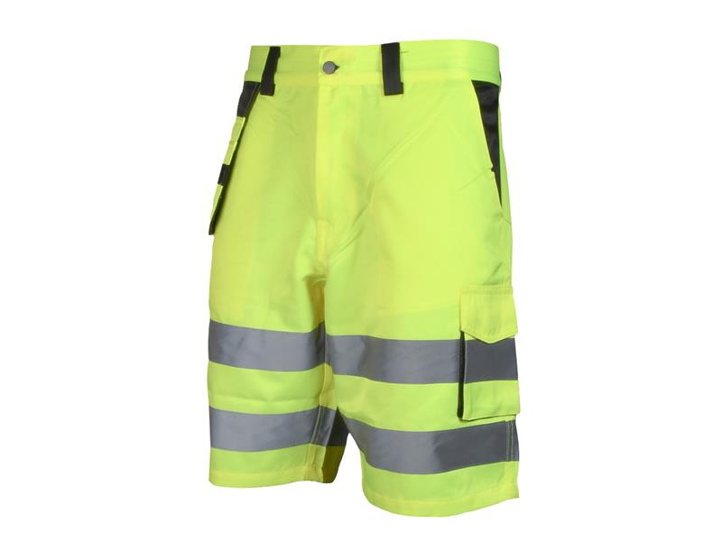 Hi-Vis Holster Shorts Yellow - W39-41in