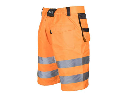 Hi-Vis Holster Shorts Orange - W37-38in