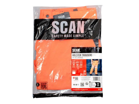 Hi-Vis Holster Trouser Orange - W34-36in