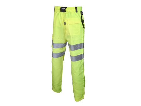 Hi-Vis Holster Trouser Yellow - W34-36in