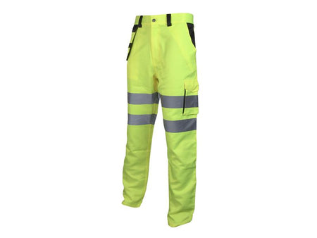 Hi-Vis Holster Trouser Yellow - W32-33in