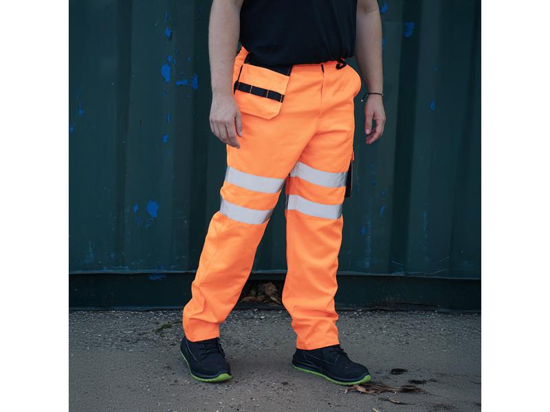 Hi-Vis Holster Trouser Orange - W39-41in