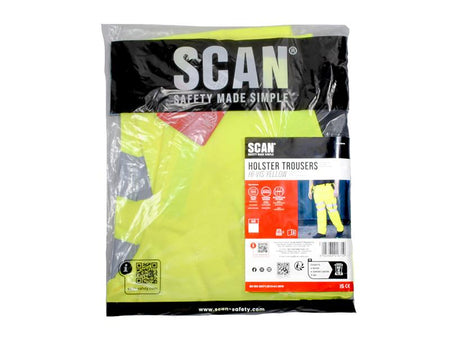 Hi-Vis Holster Trouser Yellow - W39-41in