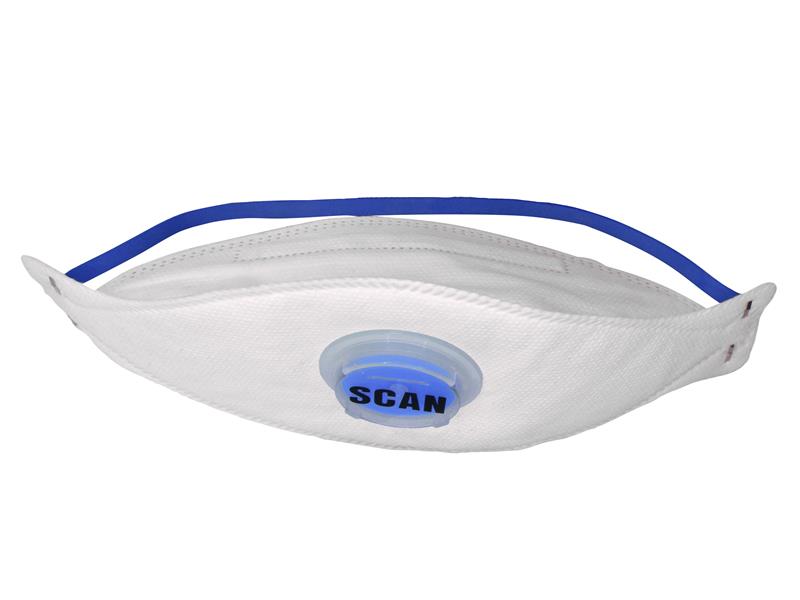 Tri Fold Valved Disposable Mask FFP2 (Pack 3)