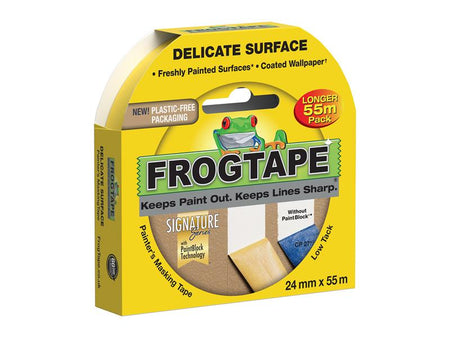 Shurtape FrogTape® Delicate Surface Masking Tape 24mm x 55m